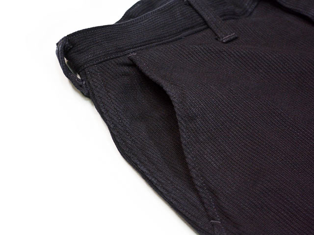 ��FREE WHEELERS/�ե꡼�ۥ����顼����2026SS�֡�BLACK ROGUE�� TROUSERS/�ɥ֥�å������ɥȥ饦��������(2622008)