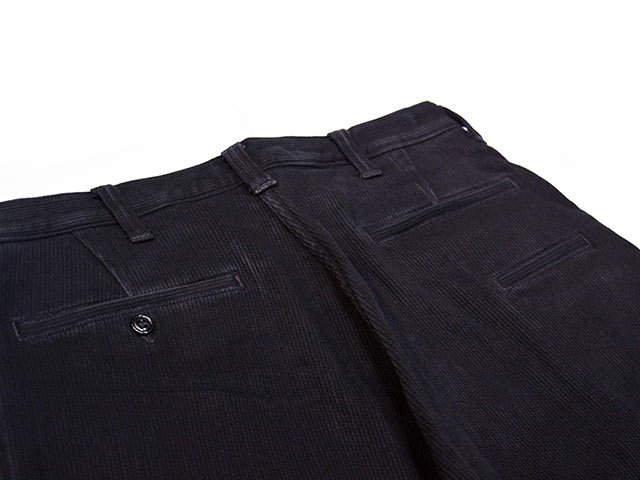��FREE WHEELERS/�ե꡼�ۥ����顼����2026SS�֡�BLACK ROGUE�� TROUSERS/�ɥ֥�å������ɥȥ饦��������(2622008)