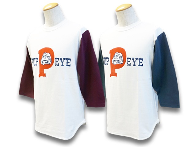 (50% OFF)��2����POP EYES/�ݥåץ�������2022AW��Baseball Tee��POP EYES MONSTER��/�١����ܡ���Tee�ɥݥåץ�������󥹥����ɡ�(22AW-PPE-03)(UNCHANGING LOVE/��������󥸥󥰥��/MISTER X/�ߥ��������å���/���ᥫ��/WOLF PACK/����եѥå�)