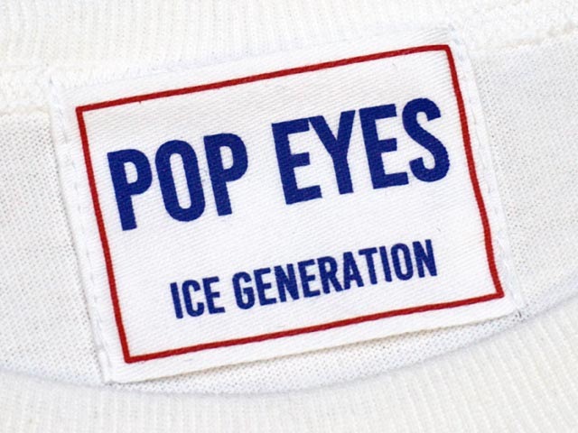 (50% OFF)��2����POP EYES/�ݥåץ�������2022AW��Baseball Tee��POP EYES MONSTER��/�١����ܡ���Tee�ɥݥåץ�������󥹥����ɡ�(22AW-PPE-03)(UNCHANGING LOVE/��������󥸥󥰥��/MISTER X/�ߥ��������å���/���ᥫ��/WOLF PACK/����եѥå�)