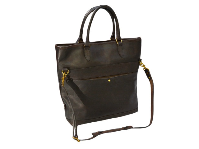 全2色【vasco/ヴァスコ】「Leather Nelson 2Way Bag/レザーネルソン2