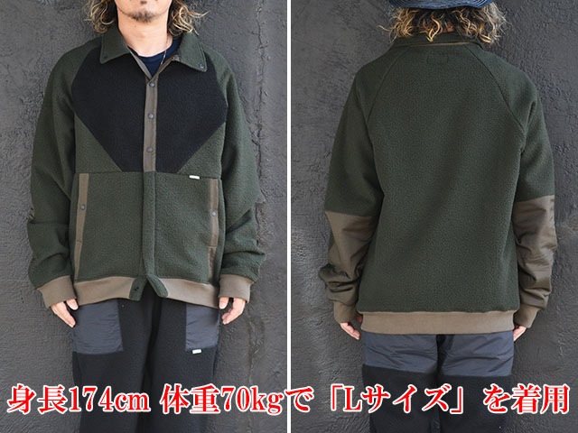 ��2����Sugar��Co./���奬������ɥ�����2024AW��Storm Fleece Snap Jacket/���ȡ���ե꡼�����ʥåץ��㥱�åȡ�(SGR-JK19)