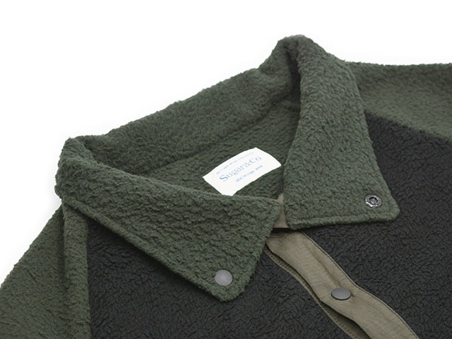 ��2����Sugar��Co./���奬������ɥ�����2024AW��Storm Fleece Snap Jacket/���ȡ���ե꡼�����ʥåץ��㥱�åȡ�(SGR-JK19)
