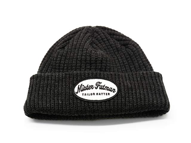 ��5����Mr.FATMAN/�ߥ������ե��åȥޥ��2024AW��Wappen Waffle Knit Watch Cap/��åڥ��åե�˥åȥ���åס�(5244006)