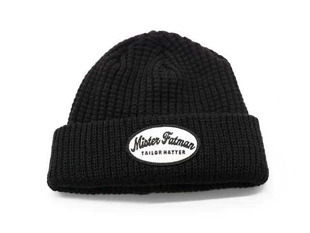��5����Mr.FATMAN/�ߥ������ե��åȥޥ��2024AW��Wappen Waffle Knit Watch Cap/��åڥ��åե�˥åȥ���åס�(5244006)