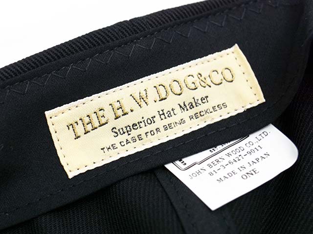 ��3����THE H.W.DOG&CO./�ɥå�����ɥ�����2025SS��Embroidery on Print Cap/����֥������꡼����ץ��ȥ���åס�(D-01037)