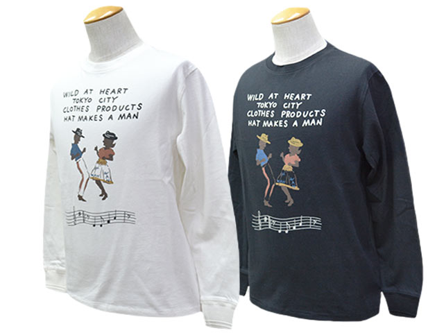 ��2����WILD AT HEART/�磻��ɥ��åȥϡ��ȡ�2025AW��6.2oz Crew Neck L/S Tee��SKA��/6.2���󥹥��롼�ͥå����󥰥��꡼��Tee�ɥ����ɡ�(8253008)
