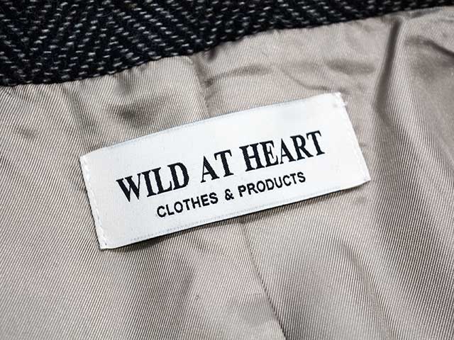 ��WILD AT HEART/�磻��ɥ��åȥϡ��ȡ�2025AW��Herringbone Wool Coat/�إ��ܡ��󥦡��륳���ȡ�(8253010)