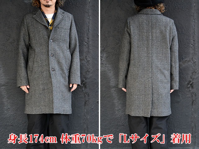 ��WILD AT HEART/�磻��ɥ��åȥϡ��ȡ�2025AW��Herringbone Wool Coat/�إ��ܡ��󥦡��륳���ȡ�(8253010)