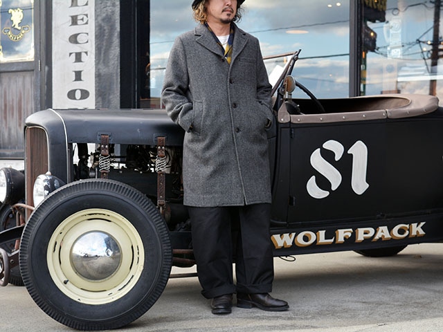 ��WILD AT HEART/�磻��ɥ��åȥϡ��ȡ�2025AW��Herringbone Wool Coat/�إ��ܡ��󥦡��륳���ȡ�(8253010)