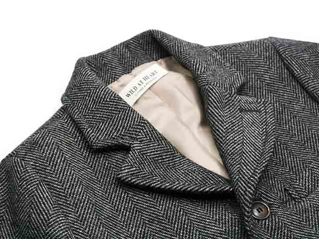 ��WILD AT HEART/�磻��ɥ��åȥϡ��ȡ�2025AW��Herringbone Wool Coat/�إ��ܡ��󥦡��륳���ȡ�(8253010)