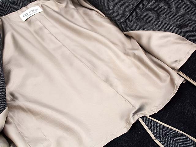 ��WILD AT HEART/�磻��ɥ��åȥϡ��ȡ�2025AW��Herringbone Wool Coat/�إ��ܡ��󥦡��륳���ȡ�(8253010)