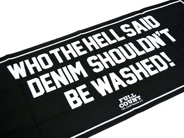 ��2����FULLCOUNT/�ե륫����ȡ�2026SS�֡�WHO THE HELL SAID DENIM SHOULDN'T BE WASHED!��Tenugui/�ɥա����إ륻�ɥǥ˥ॷ��ɥ���ȥӡ������å����!�ɼ꿡����(6033)
