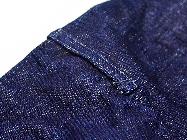 ��FULLCOUNT/�ե륫����ȡ�2026AW��Indigo Pique Wide Tuck Trousers/����ǥ����ԥ��磻�ɥ��å��ȥ饦��������(1146)