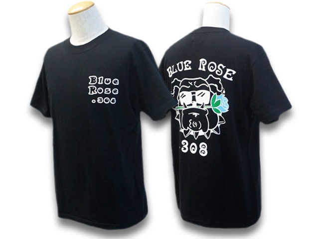 2BLUE ROSE.308/֥롼.308ۡHigh Quality Crew Neck TeeShakin' LogoBull Dog"/ϥƥ롼ͥåTeeɥ&֥ɥåɡ(BR-22-SS-04)(ᥫ/ۥåȥå/ϡ졼/Х/WOLF PACK/եѥå)