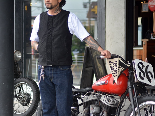FREE WHEELERS/フリーホイーラーズ】2023SS「Deck Worker Vest