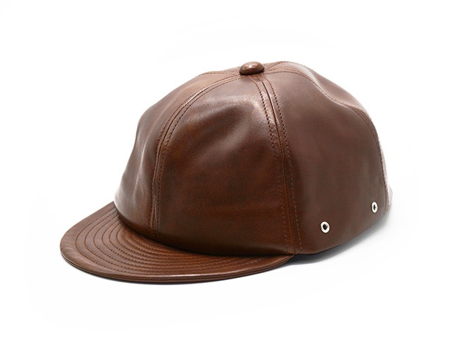 (30% OFF)��2����Mr.FATMAN/�ߥ������ե��åȥޥ��2024AW��Leather Short Brim Cap by Bridge Cap/�쥶�����硼�ȥ֥�७��åץХ��֥�å�����åס�(5244007)