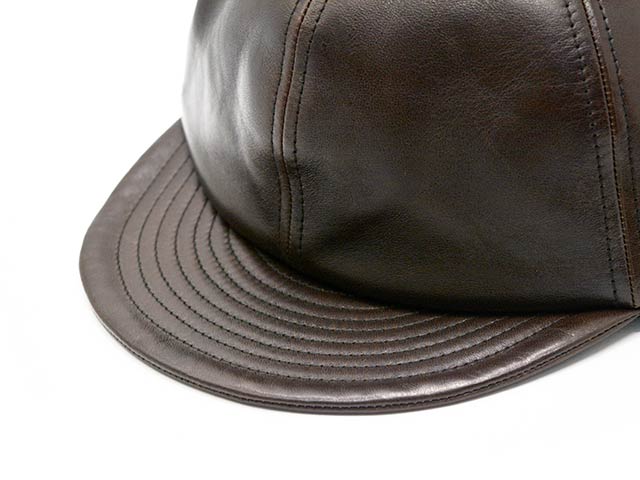 (30% OFF)��2����Mr.FATMAN/�ߥ������ե��åȥޥ��2024AW��Leather Short Brim Cap by Bridge Cap/�쥶�����硼�ȥ֥�७��åץХ��֥�å�����åס�(5244007)