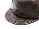 (30% OFF)��2����Mr.FATMAN/�ߥ������ե��åȥޥ��2024AW��Leather Short Brim Cap by Bridge Cap/�쥶�����硼�ȥ֥�७��åץХ��֥�å�����åס�(5244007)