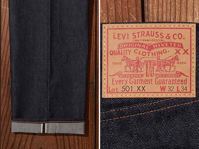 ��LEVI'S VINTAGE CLOTHING/�꡼�Х���������ơ������������󥰡ۡ�501 Denim Pants��1955 Model��/501�ǥ˥�ѥ�ġ�1955ǯ��ǥ�ɡ�(501550079/14.1oz)