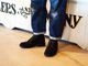 ��BUZZ RICKSON'S/�Х��ꥯ���󥺡ۡ�BLACK M-43 Service Shoes/�֥�å�M-43�����ӥ����塼����(BR02859)