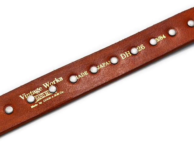 Vintage Works/ヴィンテージワークス】「Teacore Benz Belt”5726”/茶芯
