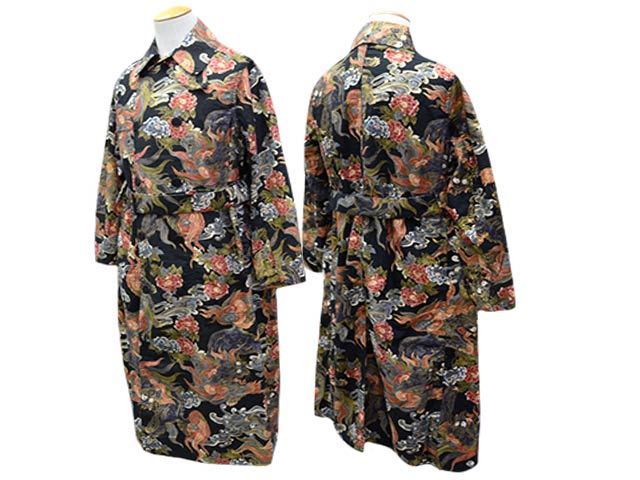 ��BLACK SIGN/�֥�å��������2026SS��1930s Japanese Lion&Peony Hitman Coat/1930s����ѥˡ����饤����&�ԥ��ˡ��ҥåȥޥ󥳡��ȡ�(BSSJ-26411)