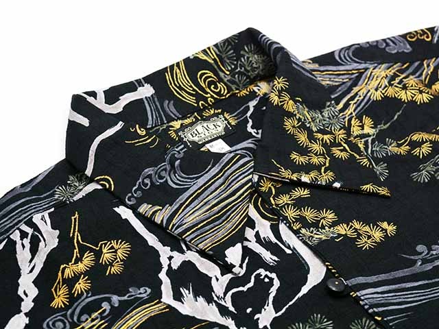 ��2����BLACK SIGN/�֥�å��������2026SS��Geronimo Shirt��Raging Horse��/�������˥⥷��ġɥ쥤���󥰥ۡ����ɡ�(BSSL-26106)