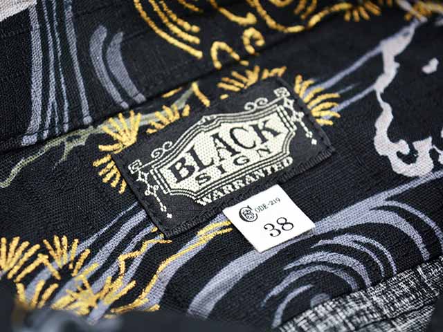 ��2����BLACK SIGN/�֥�å��������2026SS��Geronimo Shirt��Raging Horse��/�������˥⥷��ġɥ쥤���󥰥ۡ����ɡ�(BSSL-26106)