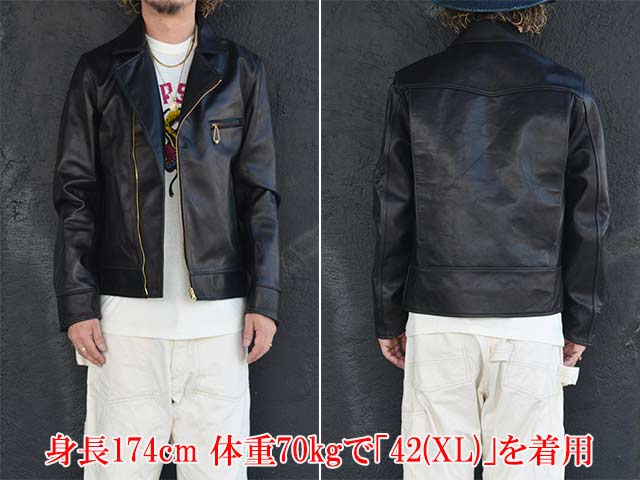 ��RAGGY CLOTHING/�饮�����������󥰡�2026SS��Horsehide Double Sports Jacket/�ۡ����ϥ��ɥ��֥륹�ݡ��ĥ��㥱�åȡ�(KZ-02)