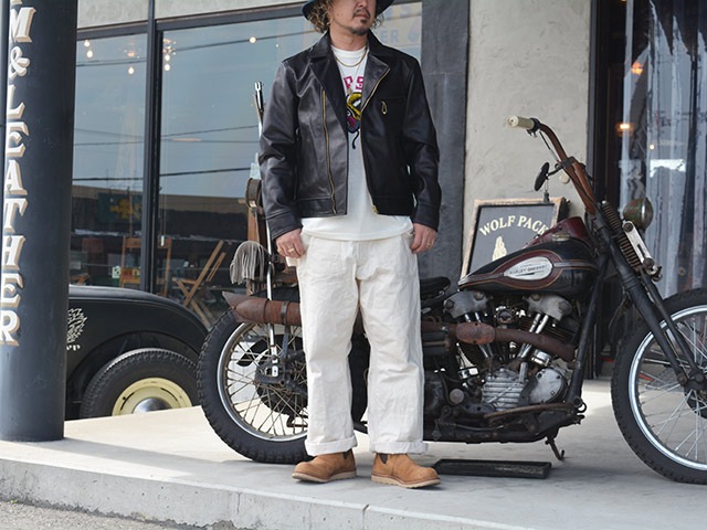 ��RAGGY CLOTHING/�饮�����������󥰡�2026SS��Horsehide Double Sports Jacket/�ۡ����ϥ��ɥ��֥륹�ݡ��ĥ��㥱�åȡ�(KZ-02)