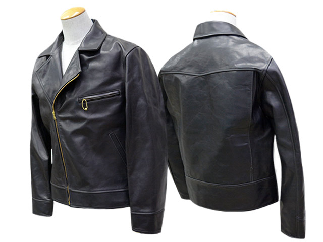 ��RAGGY CLOTHING/�饮�����������󥰡�2026SS��Horsehide Double Sports Jacket/�ۡ����ϥ��ɥ��֥륹�ݡ��ĥ��㥱�åȡ�(KZ-02)