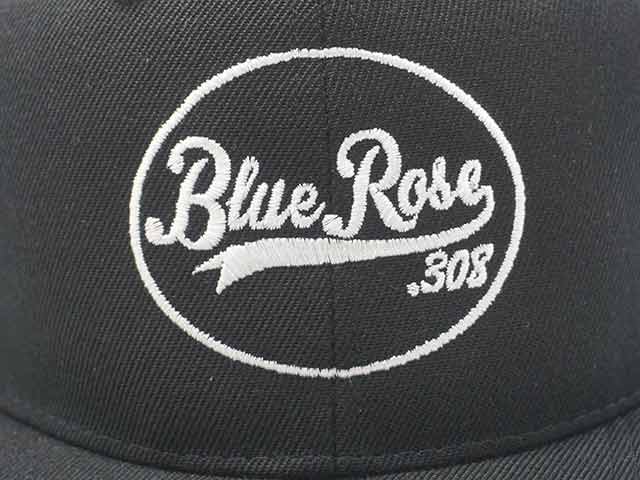 ��BLUE ROSE.308/�֥롼������.308�ۡ�Flat Visor Snapback Cap��Cursive Logo��/�ե�åȥХ��������ʥåץХå�����åסɥ������֥����ɡ�
