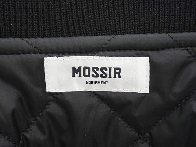 ��MOSSIR by FINE CREEK&CO/�⥷���� �Х� �ե����󥯥꡼������ɥ�����2025AW��Waterproof Leather Stadium Jacket��MALCOLM��/�����������ץ롼�ե쥶�����������ॸ�㥱�åȡɥޥ륳��ɡ�(MOJK013)��ͽ����/2026ǯ������ͽ���