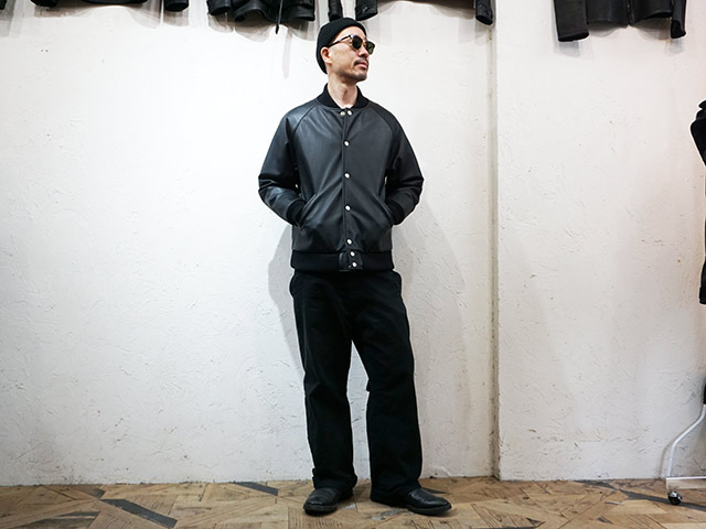 ��MOSSIR by FINE CREEK&CO/�⥷���� �Х� �ե����󥯥꡼������ɥ�����2025AW��Waterproof Leather Stadium Jacket��MALCOLM��/�����������ץ롼�ե쥶�����������ॸ�㥱�åȡɥޥ륳��ɡ�(MOJK013)��ͽ����/2026ǯ������ͽ���