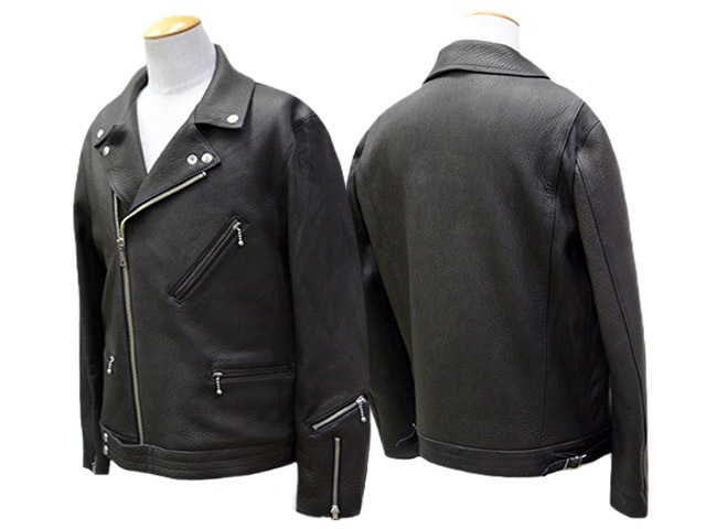 ��2����FINE CREEK&CO/�ե����󥯥꡼������ɥ����ۡ�Deerskin Double Riders Jacket��Clubman��/�ǥ�����������֥�饤���������㥱�åȡɥ���֥ޥ�ɡ�(ACJK027)
