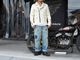 ��2����FINE CREEK&CO/�ե����󥯥꡼������ɥ����ۡ�Deerskin Double Riders Jacket��Clubman��/�ǥ�����������֥�饤���������㥱�åȡɥ���֥ޥ�ɡ�(ACJK027)