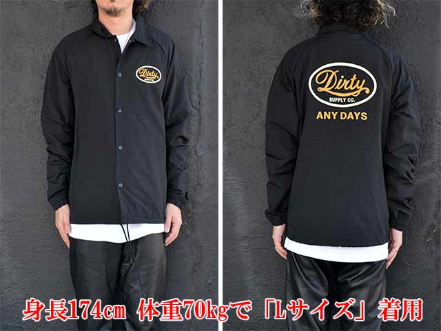 ��4����AT-DIRTY/���åȥ����ƥ�����2026SS��Any Days Coach Jacket/���ˡ��ǥ������������㥱�åȡ�