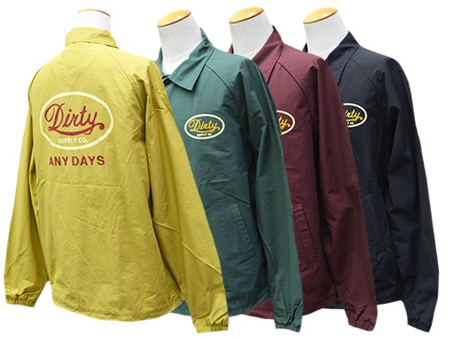 ��4����AT-DIRTY/���åȥ����ƥ�����2026SS��Any Days Coach Jacket/���ˡ��ǥ������������㥱�åȡ�