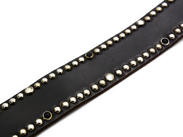 ��2����HTC(Hollywood Trading Company)/�������ƥ�������(�ϥꥦ�åɥȥ졼�ǥ��󥰥���ѥˡ�)�ۡ�1.75inch Leather Studs Belt"20 Stone 7��/1.75������쥶�������å��٥�ȡ�20���ȡ���7�ɡ�