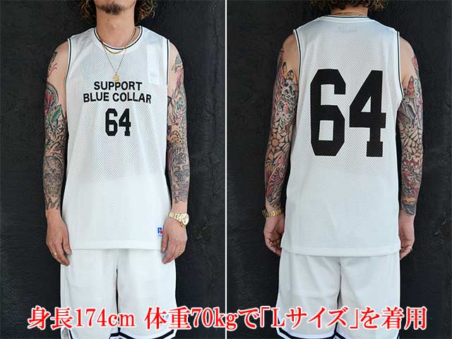 ��3����BLUCO/�֥륳��2026SS��Mesh Tank Top/��å��奿�󥯥ȥåס�(163-24-003)