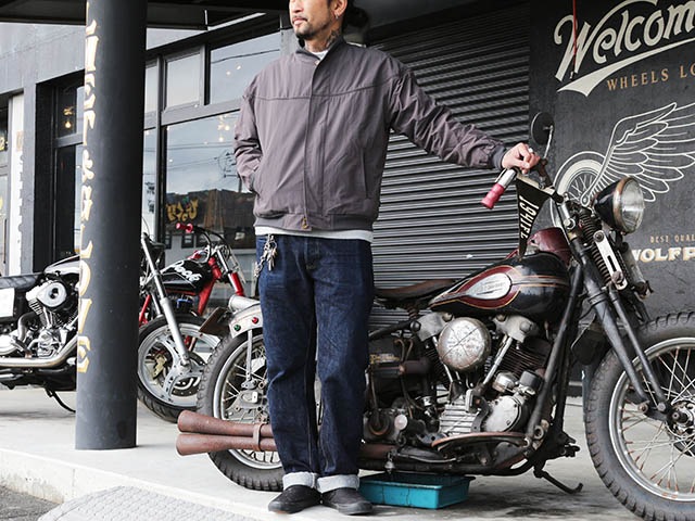 ��4����BLUCO/�֥륳��2024SS��Nylon Derby Jacket/�ʥ���������ӡ����㥱�åȡ�(141-31-005)