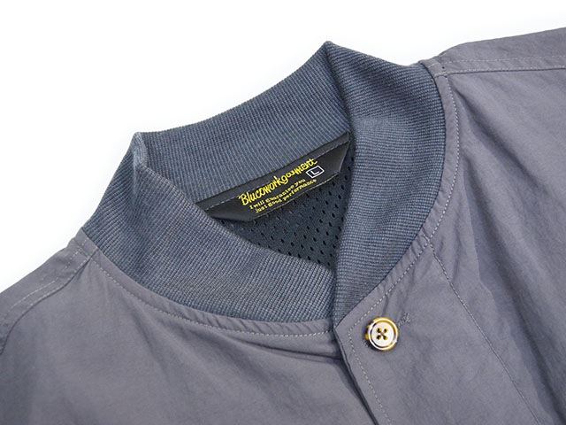 ��4����BLUCO/�֥륳��2024SS��Nylon Derby Jacket/�ʥ���������ӡ����㥱�åȡ�(141-31-005)