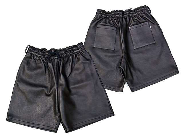 ��GANGSTERVILLE/����󥰥������ӥ��2025SS��Locos Leather Shorts/�������쥶�����硼�ġ�(GSV5126)
