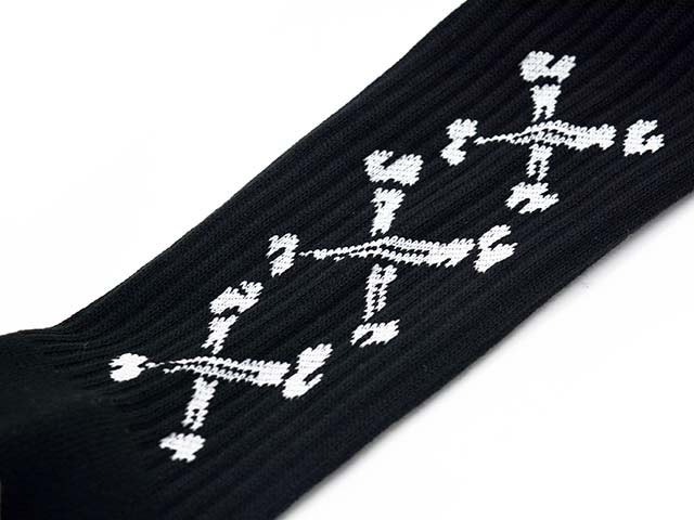 2­���åȡ�GANGSTERVILLE/����󥰥������ӥ��2025AW��XXX SOCKS/XXX���å�����(GSV53G07)