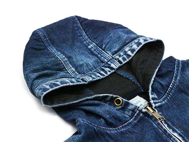 ��Sugar��Co./���奬������ɥ�����2025AW��Denim Windproof Hoodie��Worker's Wash��/�ǥ˥०����ɥץ롼�եա��ǥ����ɥ�����������å���ɡ�(SGR-JK27U)