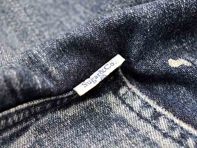 ��Sugar��Co./���奬������ɥ�����2025AW��Denim Windproof Hoodie��Worker's Wash��/�ǥ˥०����ɥץ롼�եա��ǥ����ɥ�����������å���ɡ�(SGR-JK27U)