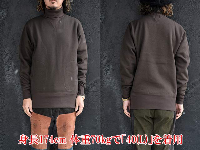 ��FREE WHEELERS/�ե꡼�ۥ����顼����2025FW��Turtle Neck Sweat Shirt��SPECIAL HEAVY WEIGHT��/�����ȥ�ͥå��������åȥ���ġɥ��ڥ����إӡ��������ȡɡ�(2534009)