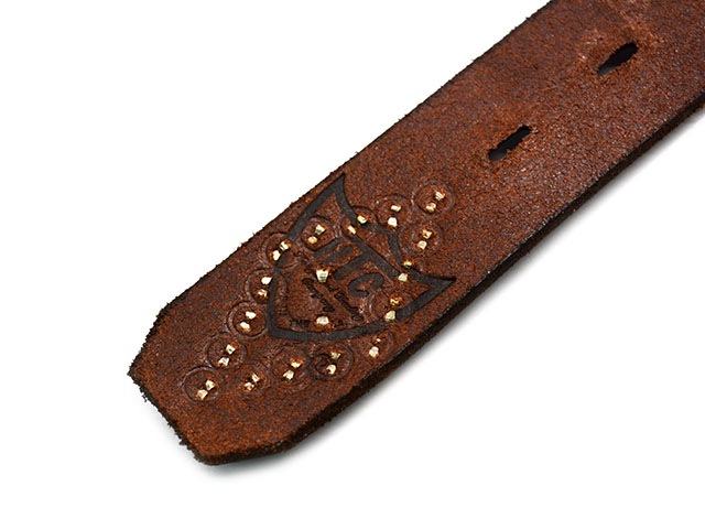 ��2����HTC(Hollywood Trading Company)/�������ƥ�������(�ϥꥦ�åɥȥ졼�ǥ��󥰥���ѥˡ�)�ۡ�1.25inch Leather Studs Belt"Stadium Stone��/1.25������쥶�������å��٥�ȡɥ��������ॹ�ȡ���ɡ�