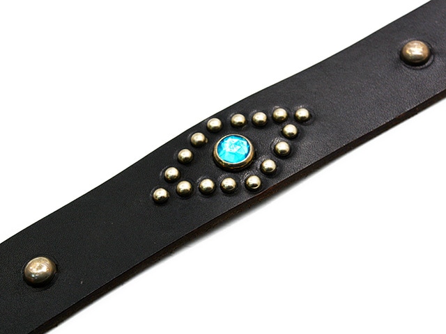 ��2����HTC(Hollywood Trading Company)/�������ƥ�������(�ϥꥦ�åɥȥ졼�ǥ��󥰥���ѥˡ�)�ۡ�1.25inch Leather Studs Belt"Stadium Stone��/1.25������쥶�������å��٥�ȡɥ��������ॹ�ȡ���ɡ�